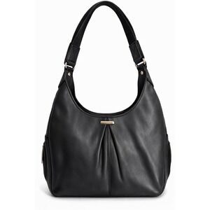 Gun Tote'n Mamas Black Leather Concealed Carry Shoulder Bag RFID CCW Purse